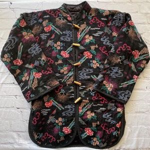 Gorgeous Vintage asian print jacket